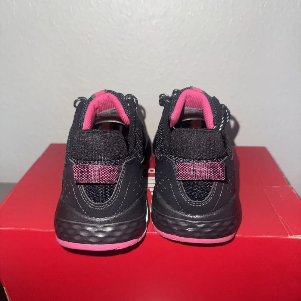 New Balance 410 V8 Womens Size 7 B Black Blue Athletic Running Shoes Sneakers